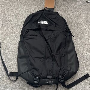The North Face Surge Jet Black Backpack